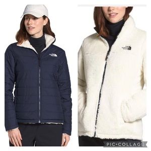 THE NORTH FACE MOSSBUD REVERSIBLE JACKET SIZE S